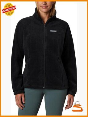 Plus Size Full Zip Fleece Jacket Long Sleeve Lightweight